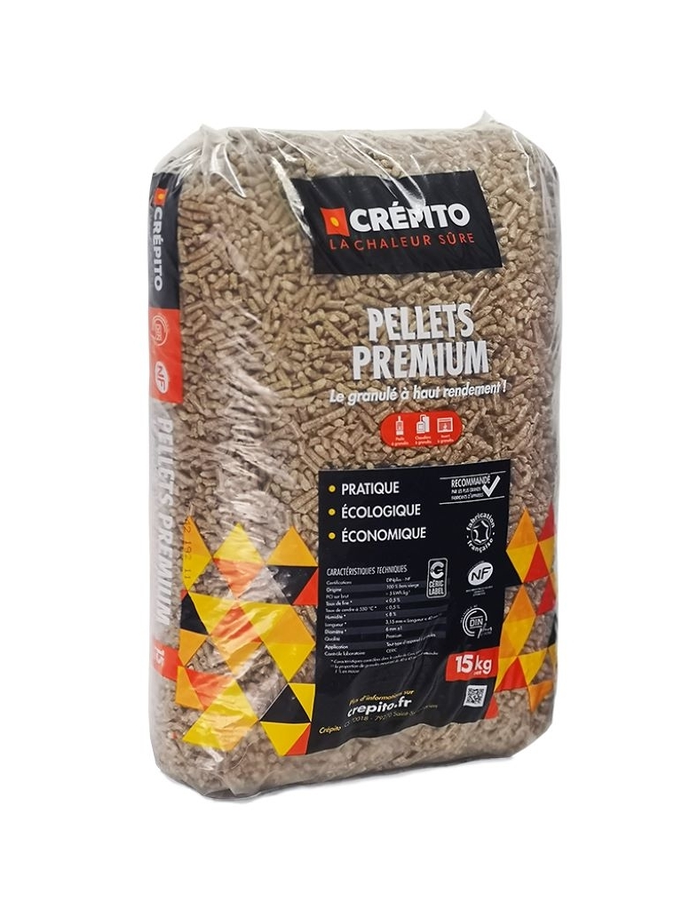 Crépito - Palette de 72 sacs de 15 kg