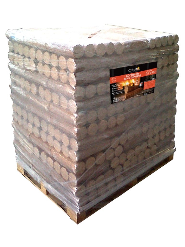 Crépito - Palette de 104 packs de 5 bûches