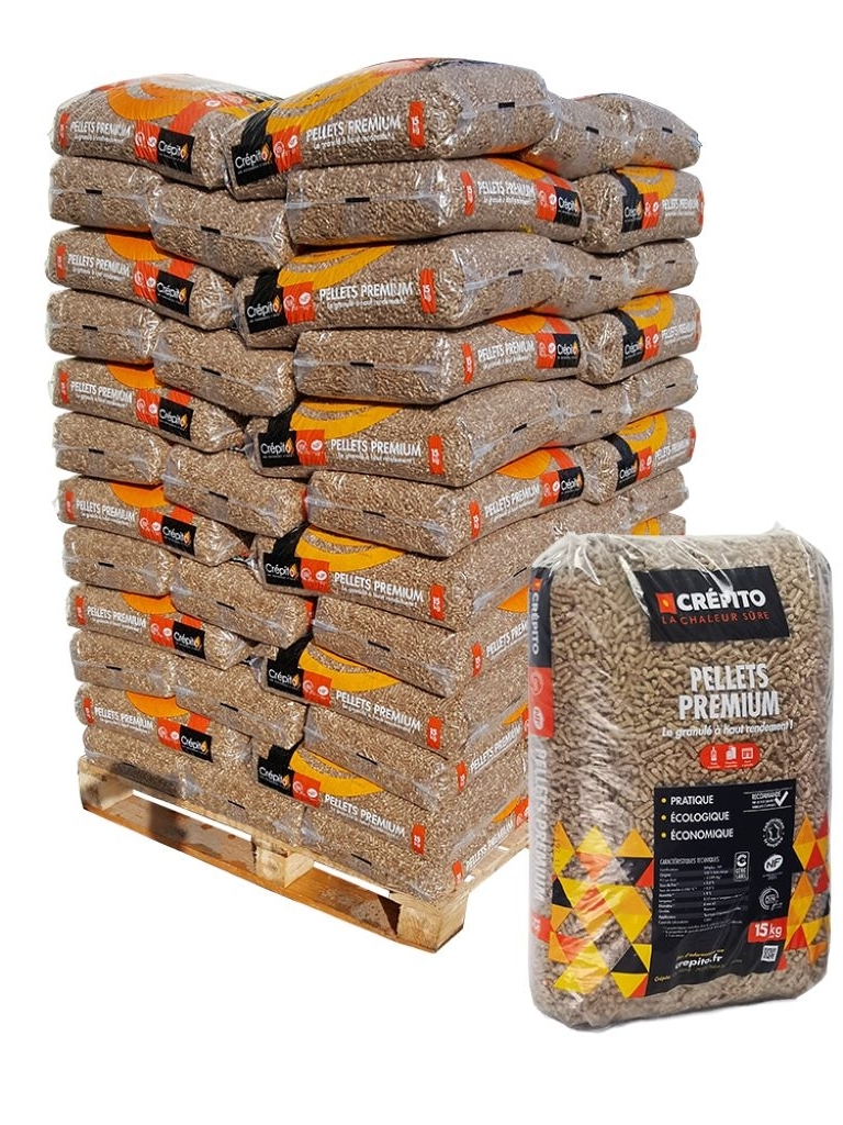 Crépito - Palette de 72 sacs de 15 kg