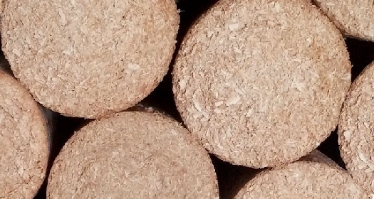 Bûches densifiées Maison Carré